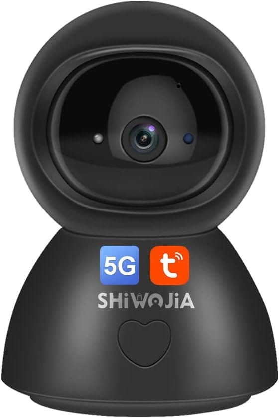 Heimsicherheitskamera 2k 4mp Indoor Dual Band 5ghz/2,4ghz Wifi Ip-kamera 360° Schwenk-/neigefunktion Nachtsicht Bewegungsverfolgung Zweiwege-audio