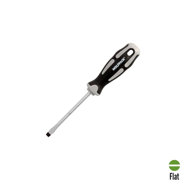 S2-stahl-geprägter Flachschraubendreher – 1,2 X Ø 6,5 X 100 Mm