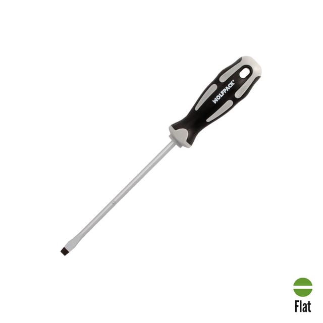 S2-stahl-geprägter Flachschraubendreher – 1,2 X Ø 6,5 X 150 Mm