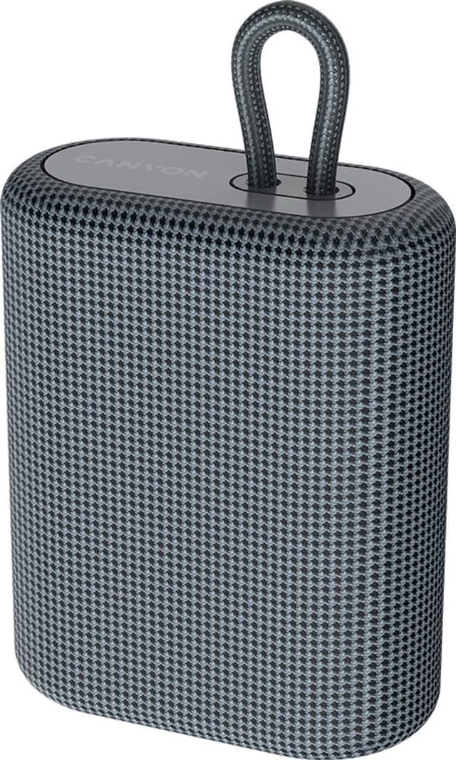 Canyon Bsp -4 Darkgrijs Draadloze Luidspreker - Draadloze Luidsprekers - Bluetooth 5.0 - Tf -kaartafspelen - Fm Radio - Compact Maat
