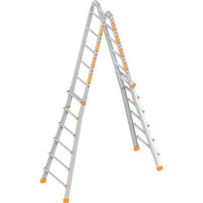 Le Topic - Teleskopleiter 4x6 Sprossen - Layher