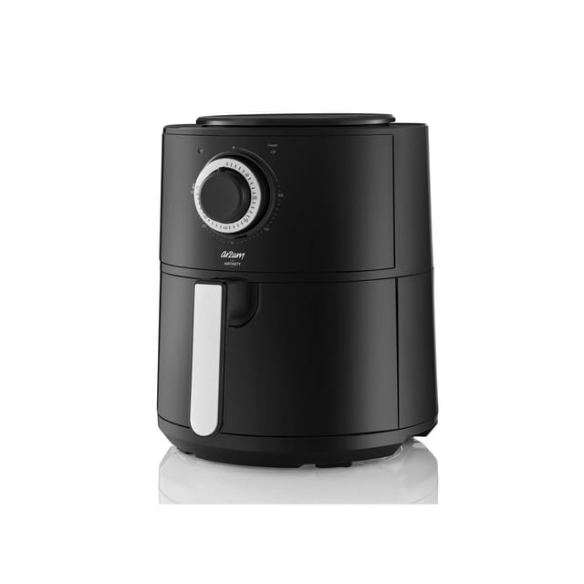 Arzum - Ar2062-g Airtasty Heißluftfritteuse Air Fryer Herausnehmbarer Korb Schwarz/silber