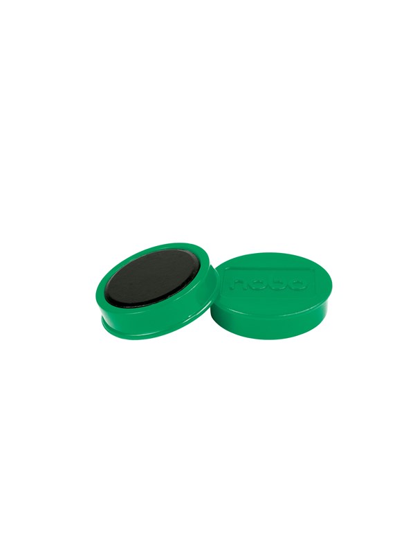 Nobo Magnete 38 mm extra stark 10 Stck farbig sortiert Grn
