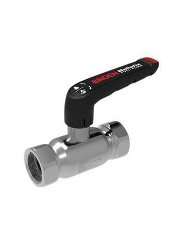Broen ballofix full flow ball valve stainless femalefemale