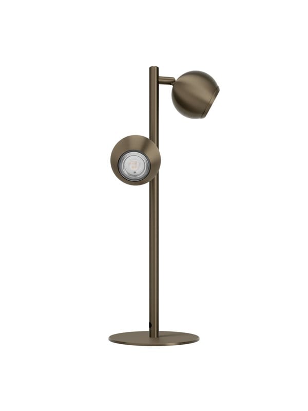 EGLO BIMEDA 1 TISCHLAMPE H450 2L GU10 MIT SCHALTER DUNKLE BRONZE