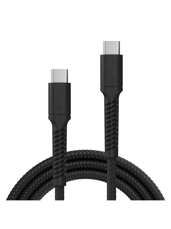 X2O Longlife 100W USB-CC cable 2M - Black
