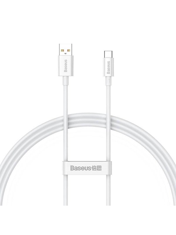 Baseus Cable USB do USB-C Superior 100W 1m white