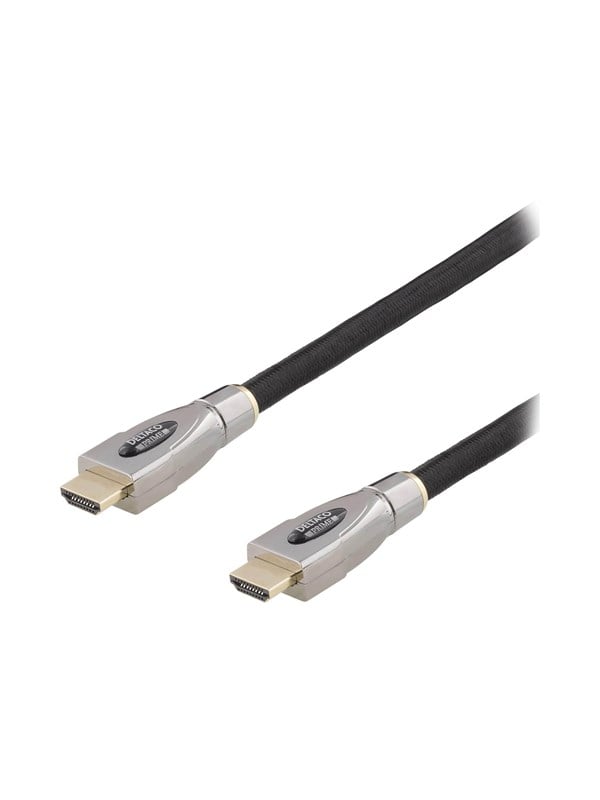 Deltaco HDMI - Skrmkabel - 15m - Sort