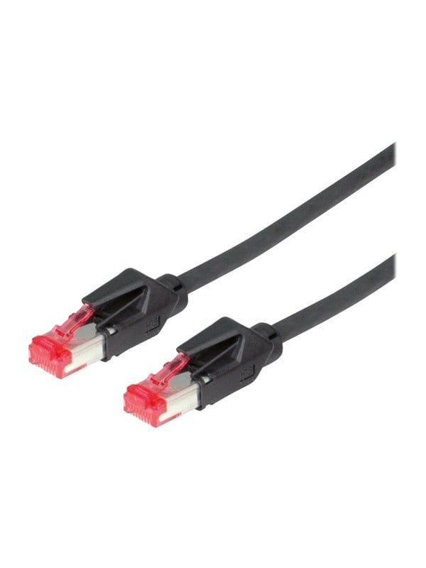 Roline Dtwyler patch cable - 5 m - black - Schwarz - 5m