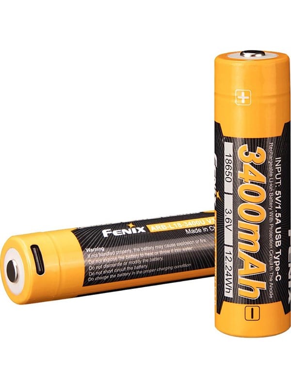 Fenix Battery ARB-L18-3400U V30 3400mAh 18650 ba