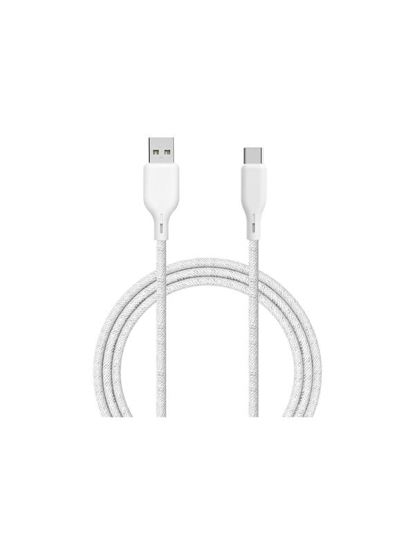 ESSENTIALS by UPSTRM 60W USB-A to USB-C Cable 25m - White