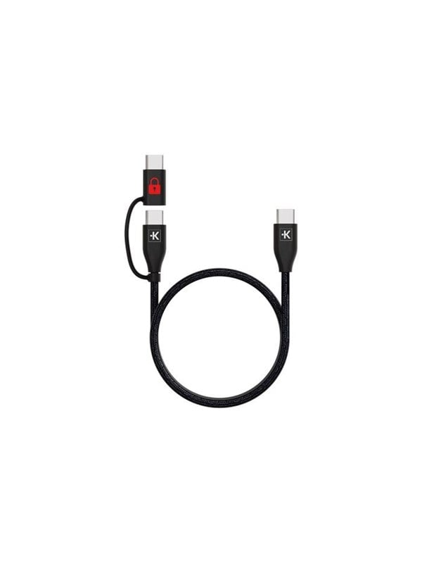SKross Link DataBlock Pro USB-C Braided Cable 100W 150cm - Black