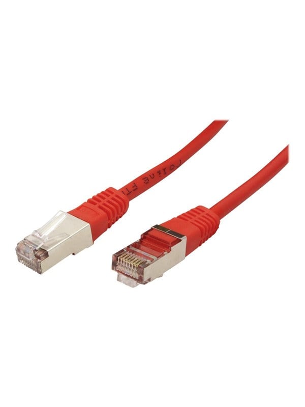 Roline patch cable - 5 m - red - Rot - 5m