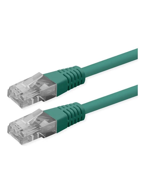 Roline patch cable - 5 m - green pantone 3278C - Grn