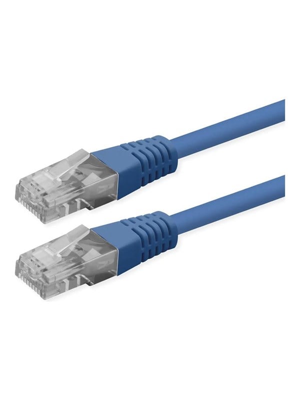 Roline patch cable - 50 cm - blue pantone 7462C - Blau