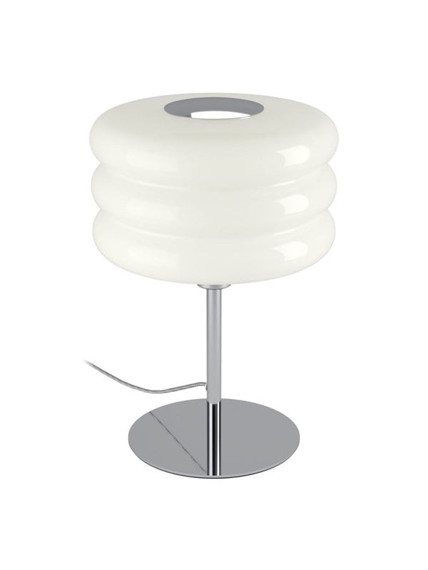 EGLO TORTORA TISCHLAMPE H300 MAFBR CHROMWEISS