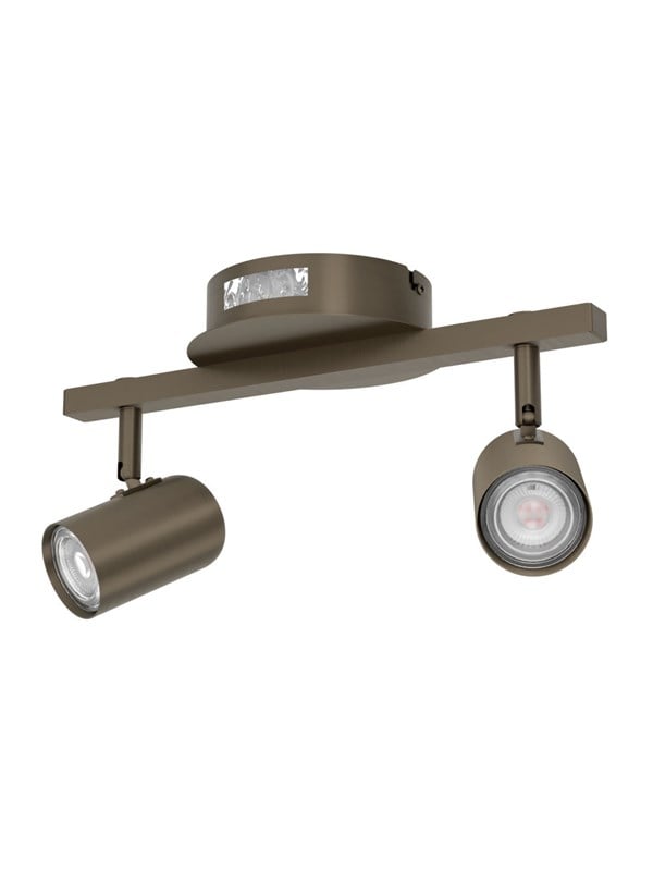 EGLO MONTEMURRO SPOTSCHIENE L320 2L DUNKLE BRONZE