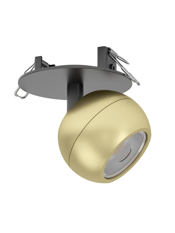 EGLO MENGIBAR SPHERE EINBAU 90 CCT DIMMB GOLDSCHWARZ