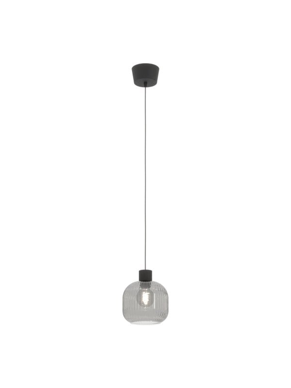 EGLO DASMINA PENDELLEUCHTE 200 E27 SCHWARZSCHWARZ-TRANSP
