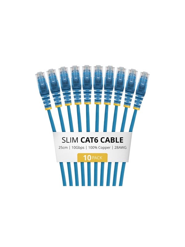 StarTechcom Startech patch cable - 25 cm - blue - Blau