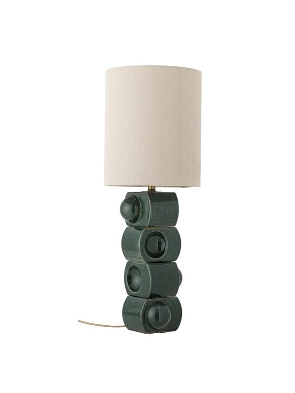 Bloomingville Brady Tischlampe Grn Steinzeug