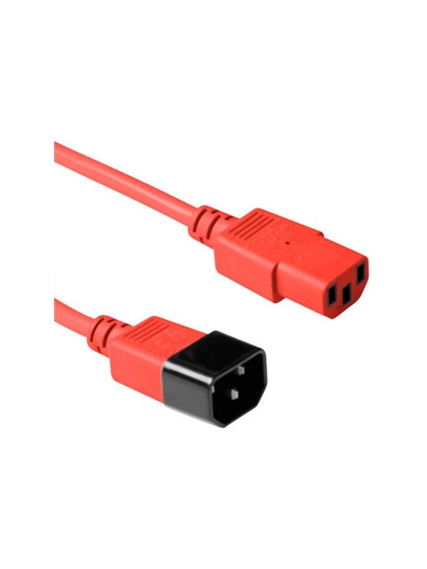 MicroConnect - power cable - IEC 60320 C14 to power IEC 60320 C13 - 90 cm