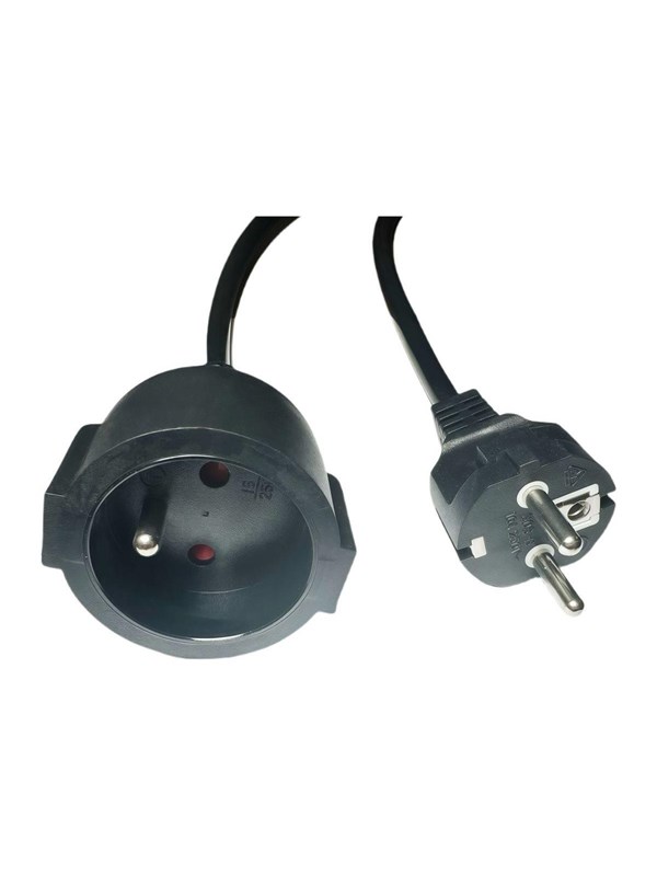MicroConnect - power extension cable - Type FE to Type E - 3 m