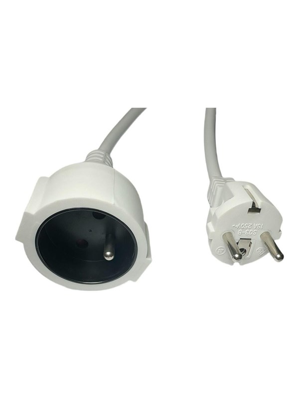 MicroConnect - power extension cable - Type FE to Type E - 2 m