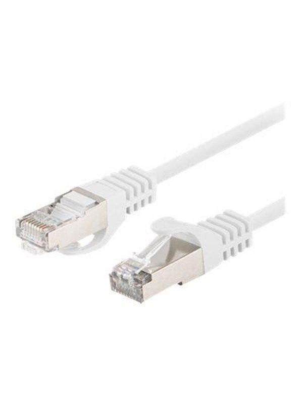 Lanberg patch cable - 50 cm - white RAL 9010 - Wei