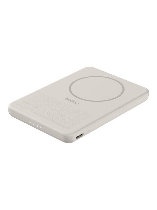 Belkin BoostCharge power bank - slim magnetic - USB-C - 75 watt - 5 Ah