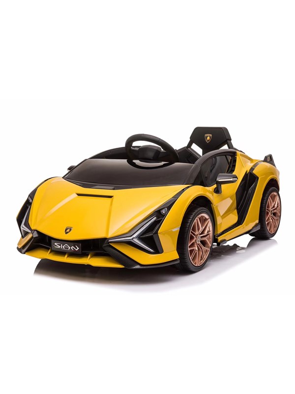 LAMBORGHINI Lamborghini Sian 12V mit Gummirdern und 4x12V Motoren