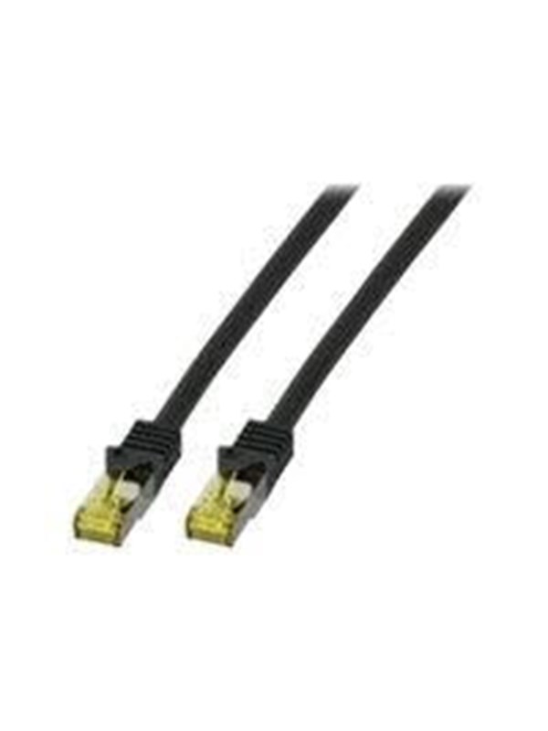 EFB NORDIC EFB-Elektronik patch cable - 25 cm - black - Schwarz - 025m