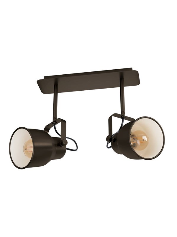 EGLO MITCHLEY SPOT 2XE27 L470 SCHWARZ