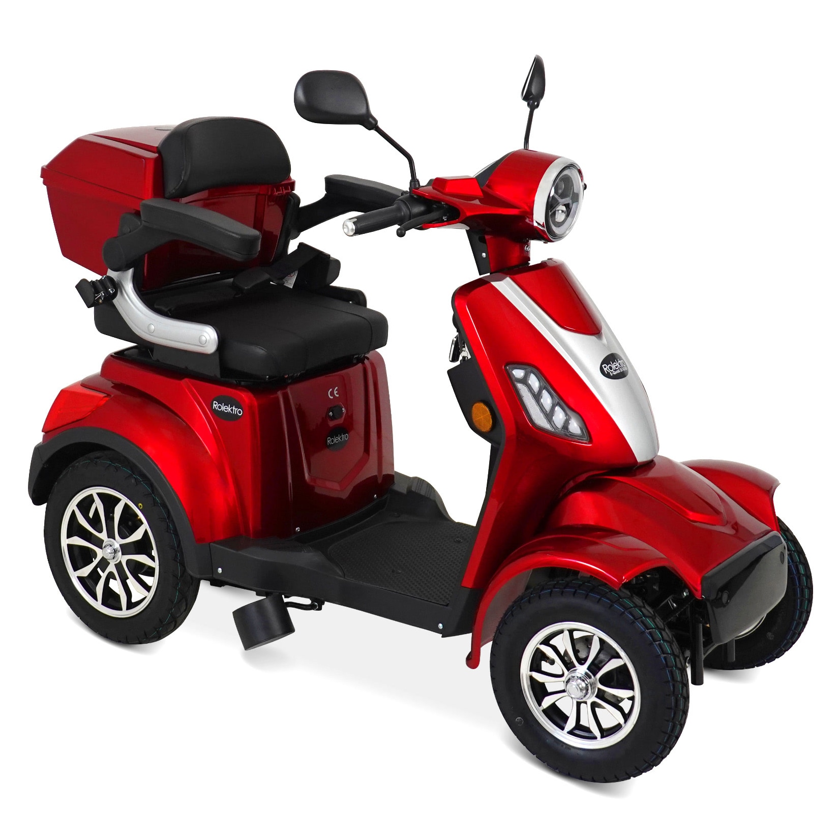 Rolektro, E-Quad 15 V.2 R31, Rot, 60V-20Ah Bleigel Akku, 1000 Watt