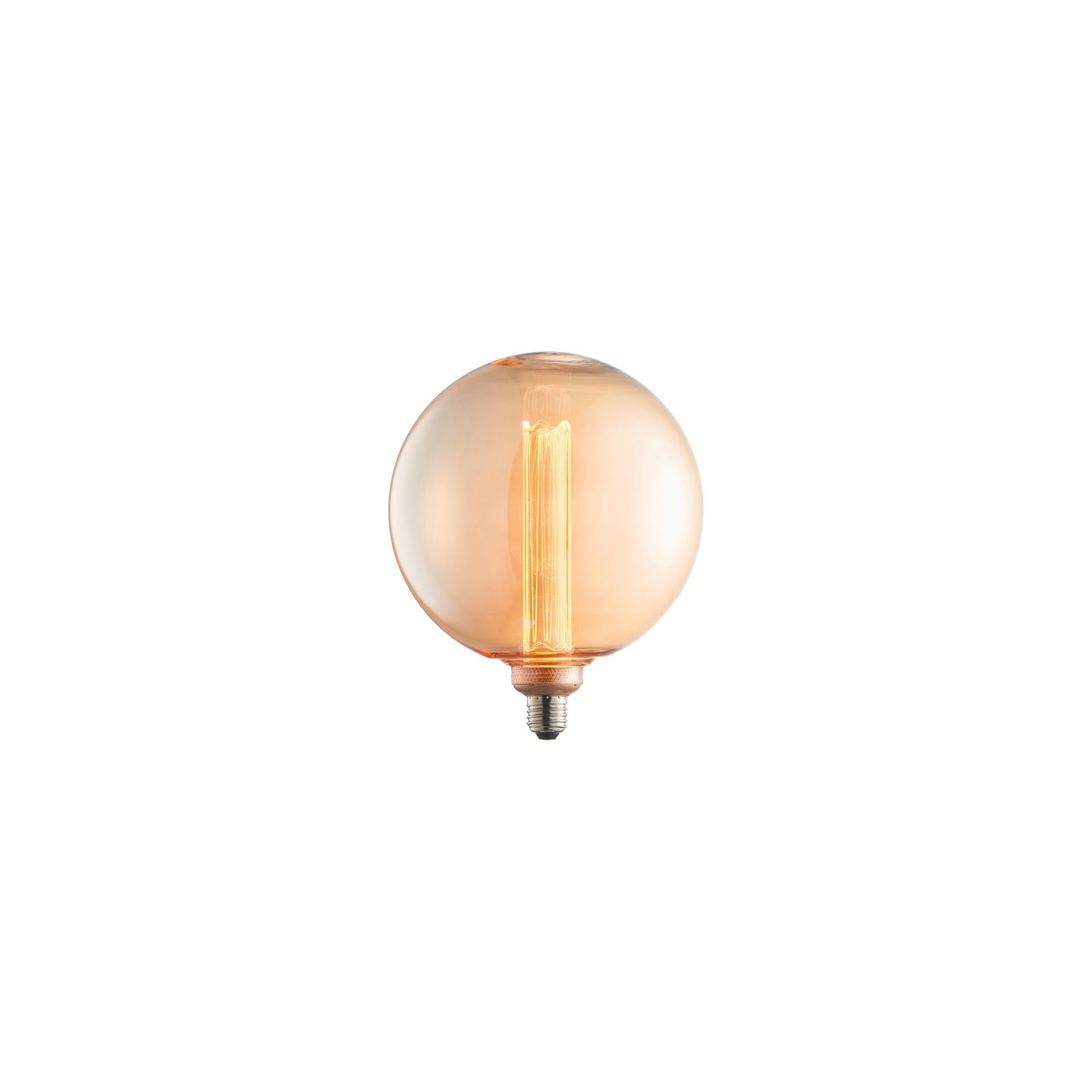 BRILLIANT Lampe LED-Globelampe G200 XL Filament E27 2,8W 120lm 1800K bernstein