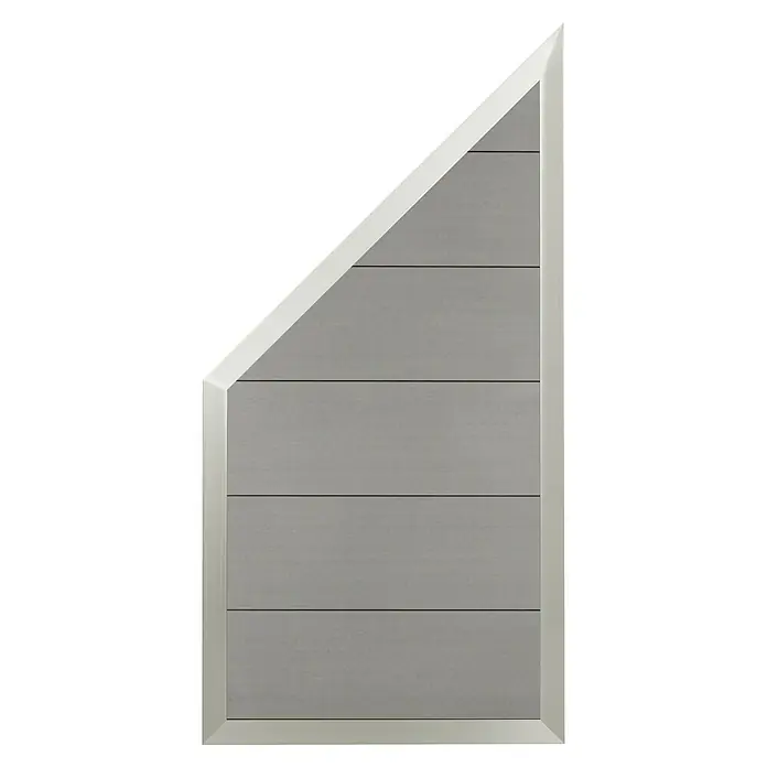 Sichtschutzelement Roma (90 x 90/180 cm, Grau)