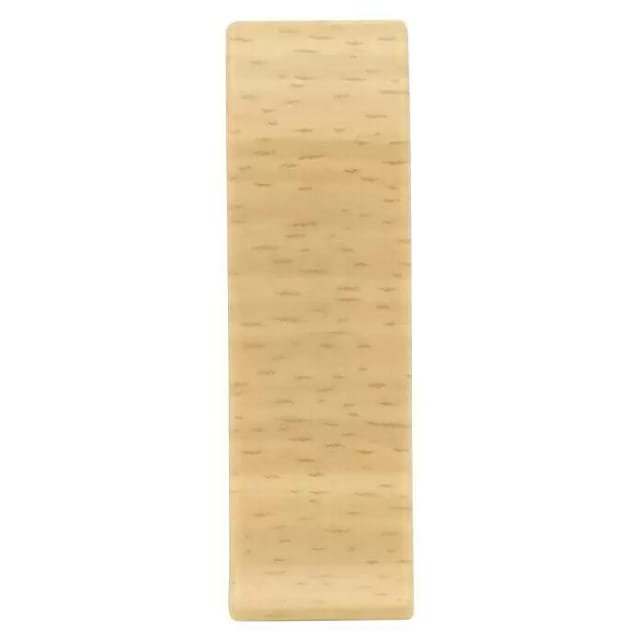 Döllken Übergangskappe Classic 50 (Buche Gelb, 2 Stk., Passend für: Kabelkanal-Sockelleiste Classic 50)