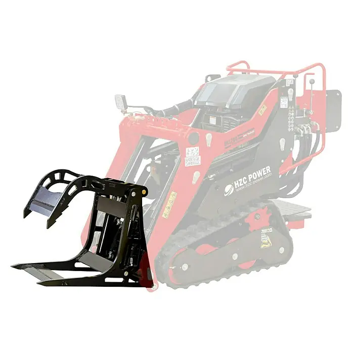 HZC Power Holzverladezange für Kompaktlader HGKL200 (Stahl, Arbeitsbreite: 34 cm)