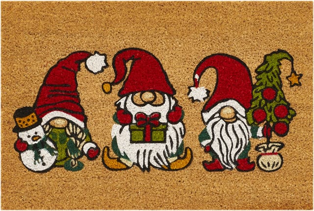 Andiamo Fußmatte Donus Weihnachtsmotiv 40 x 60 cm natur