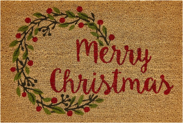 Andiamo Fußmatte Donus Merry Christmas 40 x 60 cm natur