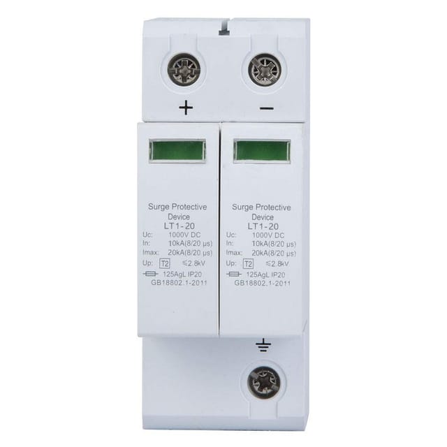 Eosnow 2p Überspannungsschutzgerät Dc Photovoltaik Blitzschutz Niederspannungsableiter (40ka)
