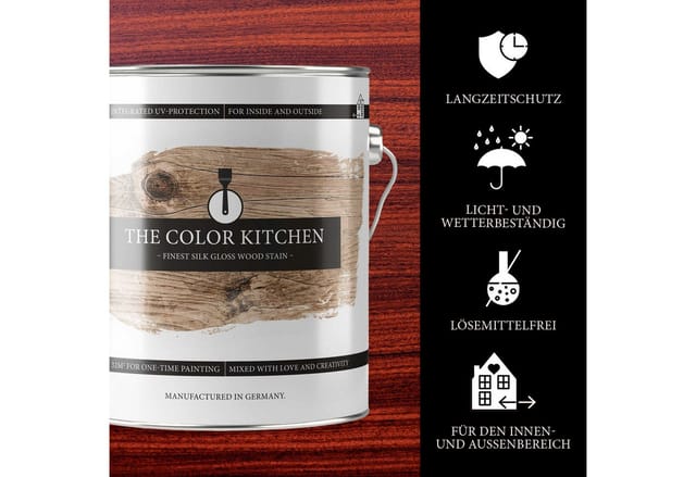 A.S. Création Holzlasur The Color Kitchen Palisander seidenglänzend wetterfest 2,5 l