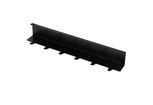 Kesseböhmer Linero Mosaiq Easyline 6er Hakenleiste Schwarz 250 X 44 X 38 Mm
