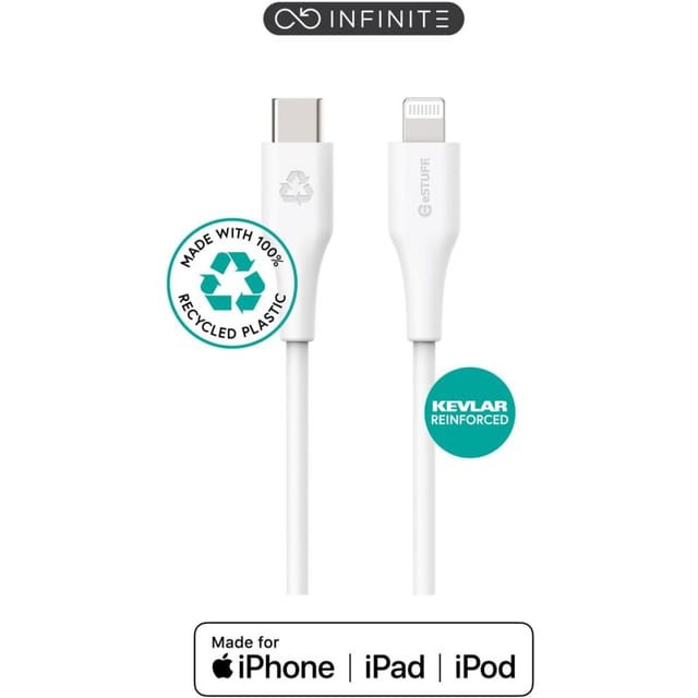 Estuff Es602370 Cable Dede Lightning Connector 3 M White