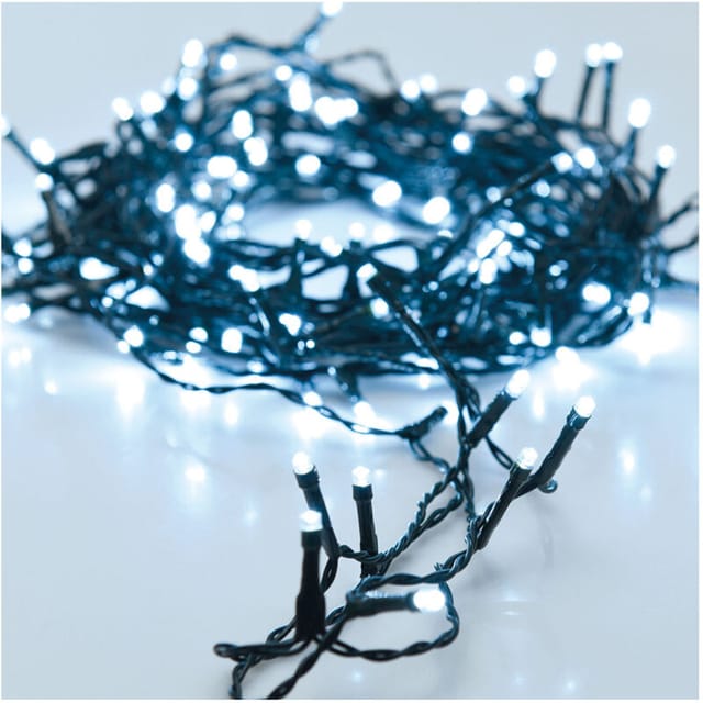 Lichterkette 560 Led Mehrzweck Weiß Kalt Außenbereich Ip44 14m