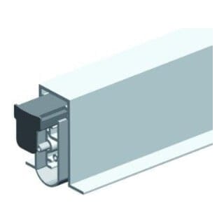 Türdichtung Matic Soundproof Omega Diy 1 Seitig Länge 1208 Mm Breite 15 Mm Aluminium Blank Silber