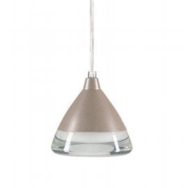 Aluminium-druckguss-hängeleuchte Mit Acrylglasdiffusor - 20w, 1800 Lumen, Warmweißes Licht, Tortora