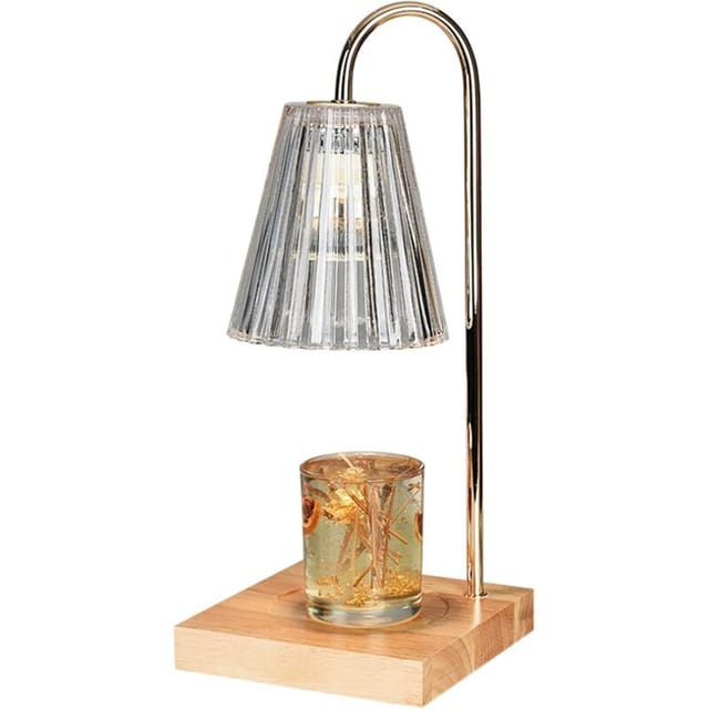 Kerzenwärmer, Brenner, Schmelzlampe, Duftlampe, Holzsockel, Nachtlicht, Kerzenhalter, Ornamente Für Tischdekoration, Büro, Zuhause, Yoga-raum