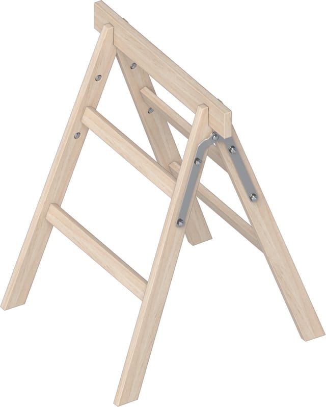 Layher - Le Holz - Tapezierbock 2x2 Sprossen