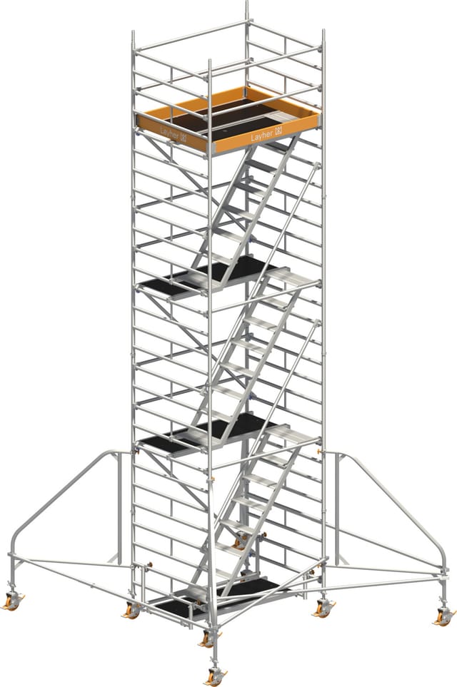 Layher Rollgerüst Uni Komfort 8,20 M Ah